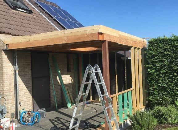 Renovatie terras houten overkapping | Tim Vlaeminck | Mooseworks Aalter Renovatie terras houten overkapping | Tim Vlaeminck | Mooseworks Aalter